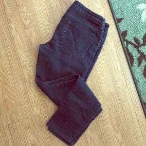 Size 6 Dark Low Rise Skinny Jeans